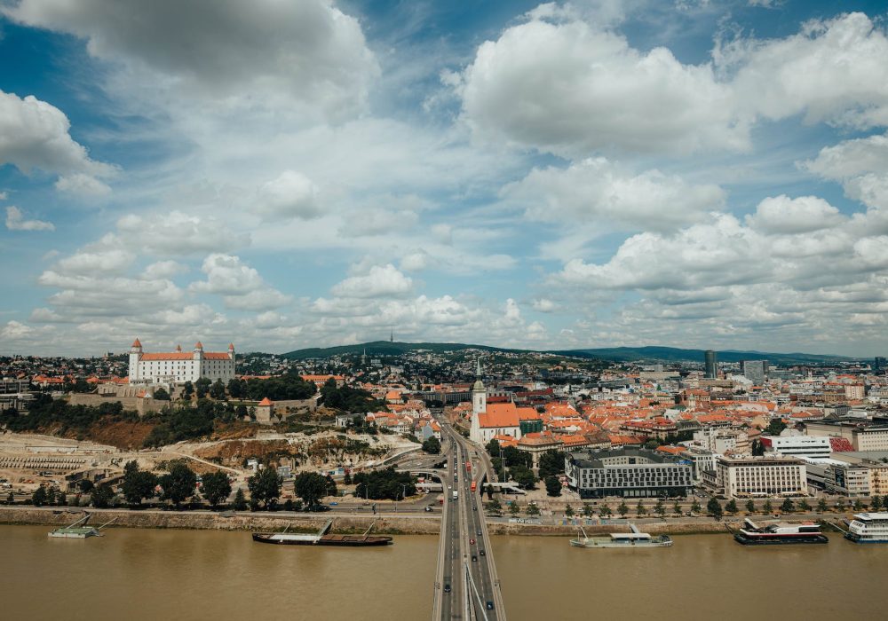 cityscape of bratislava slovakia